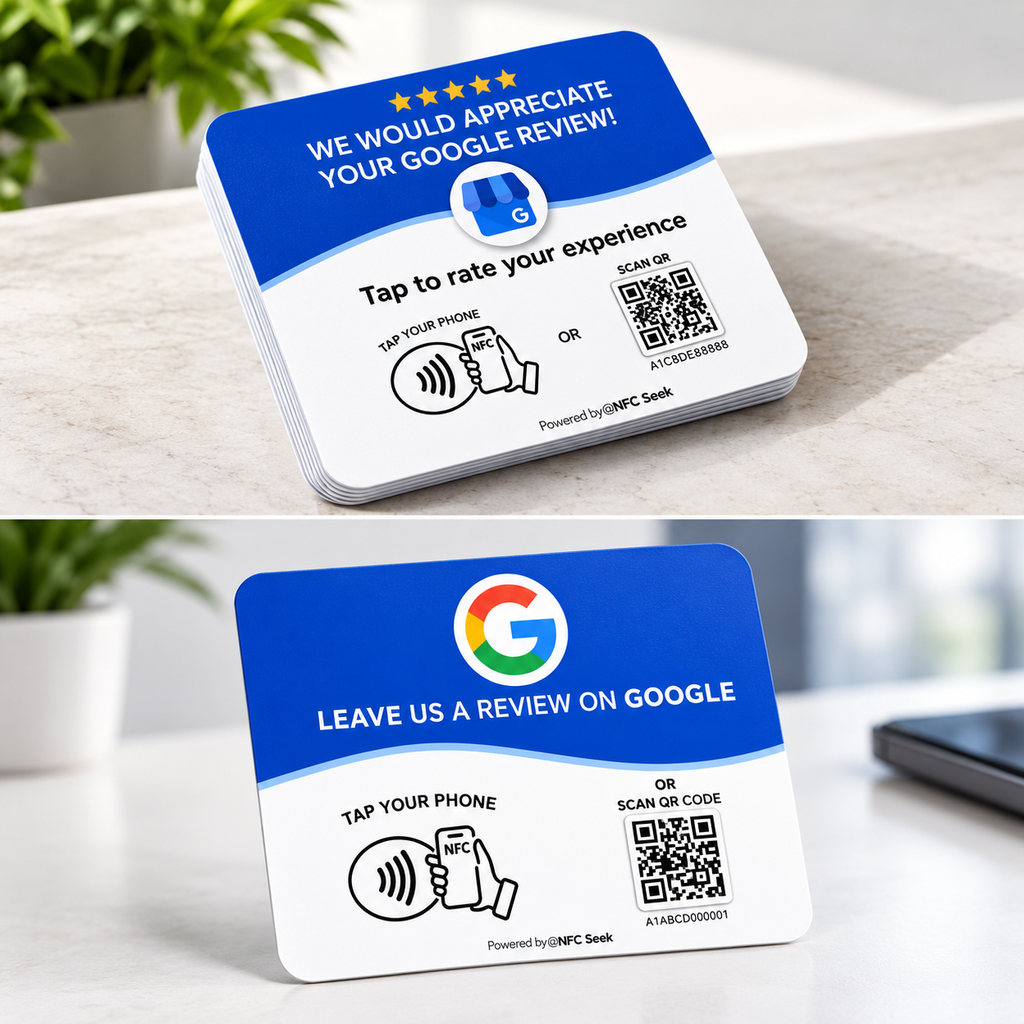 NFC Google Review Card