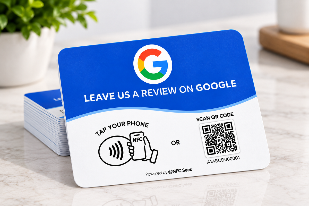 NFC Google Review Card