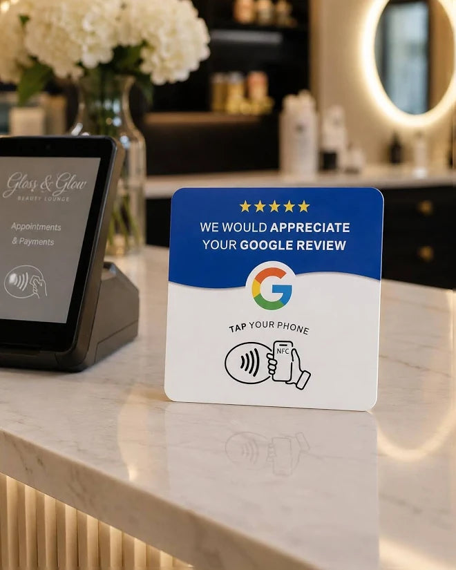NFC Google Review Card
